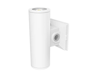 RAB CD34 Cylinder 3 Inch Wattage/CCT Selectable 6W/8W/10W 3000K/4000K/5000K 25 Degree 120-277V Wall Mount White Clear Lens (CD34-3WW)
