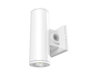 RAB CD34 Cylinder 3 Inch Wattage/CCT Selectable 6W/8W/10W 3000K/4000K/5000K 25 Degree 120-277V Wall Mount White Clear Lens (CD34-3WW)