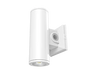 RAB CD34 Cylinder 3 Inch Wattage/CCT Selectable 6W/8W/10W 3000K/4000K/5000K 25 Degree 120-277V Wall Mount White Clear Lens (CD34-3WW)