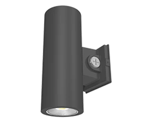 RAB CD34 Cylinder 4 Inch Wattage/CCT Selectable 12W/16W/20W 3000K/4000K/5000K 40 Degree 120-277V Wall Mount Bronze Clear Lens (CD34-4WZ)