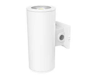 RAB CD34 Cylinder 6 Inch Wattage/CCT Selectable 22W/28W/36W 3000K/4000K/5000K 60 Degree 120-277V Wall Mount White Clear Lens (CD34-6WW)