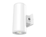 RAB CD34 Cylinder 6 Inch Wattage/CCT Selectable 22W/28W/36W 3000K/4000K/5000K 60 Degree 120-277V Wall Mount White Clear Lens (CD34-6WW)