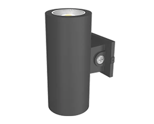 RAB CD34 Cylinder 6 Inch Wattage/CCT Selectable 22W/28W/36W 3000K/4000K/5000K 60 Degree 120-277V Wall Mount Bronze Clear Lens (CD34-6WZ)