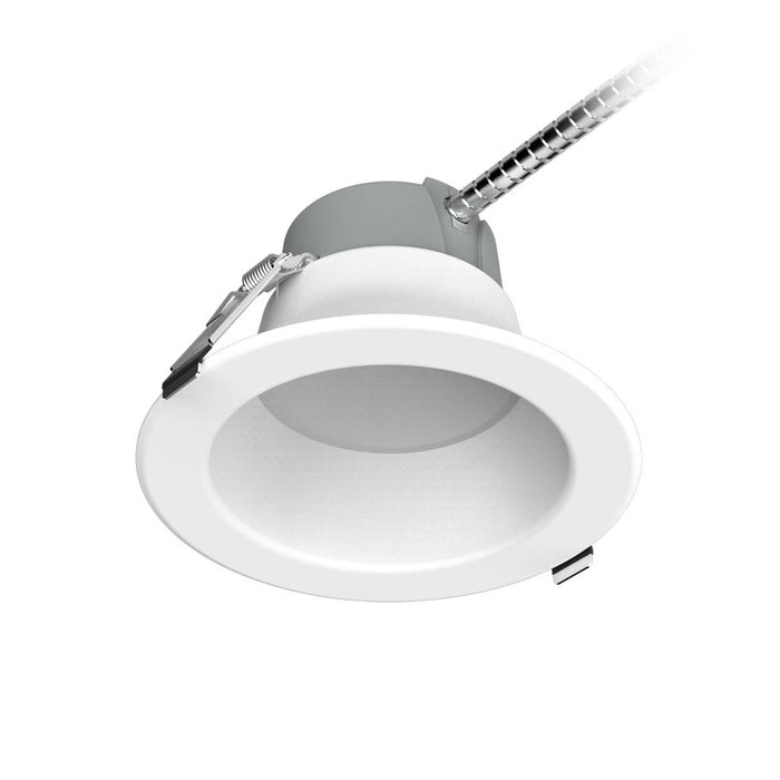 ATLAS 6 Inch LED Downlight Wattage/CCT Selectable 10W/15W/20W 2700K/3000K/3500K/4000K/5000K 120-277V 0-10V Dimming White (CDL6SEL1-2L)