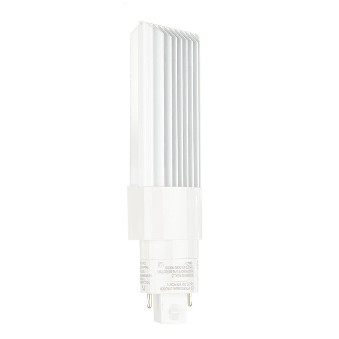Espen 931-372 Flex Type B LED Lamp Ballast Bypass Input 120-277Vac 3000K/3500K/4000K 8W 1000Lm G24D Or G24Q Base Horizonal Plastic (CLD18WH/8T-ID)