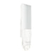 Espen 931-372 Flex Type B LED Lamp Ballast Bypass Input 120-277Vac 3000K/3500K/4000K 8W 1000Lm G24D Or G24Q Base Horizonal Plastic (CLD18WH/8T-ID)