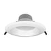NICOR 8 Inch Commercial Recessed LED Downlight Wattage/CCT Selectable 25W/29W/35W 3000K/3500K/4000K/5000K 90 CRI 120-277V White (CLR83SUS9WH)