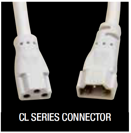 GM Lighting Fixture To Fixture Connector 36 Inch For Covalinear 120V Tunable Linear LED Lightbar (CL36-BB-WH)