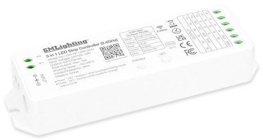 GM Lighting Control Module RF Universal 1-5 Channel 12-48V (CM-RF-UNV-5CH)