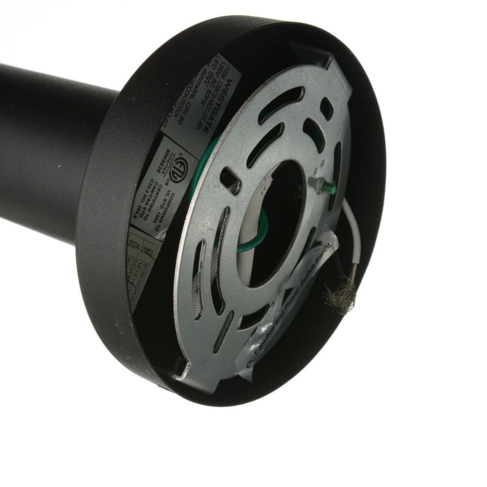 Westgate Manufacturing 2 Inch Ceiling Mount Cylinder 9W 3000K/4000K/5000K Triac Dimming Black (CMC2-MCT-DT-BK)