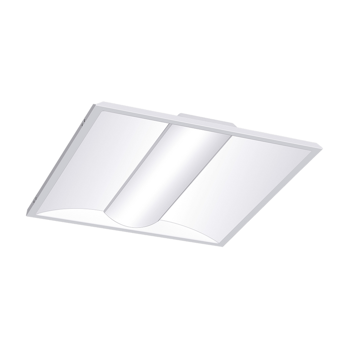 Columbia CLT22-LSCS-EDD 2X2 Center Lens LED Troffer Selectable 3250Lm/3750Lm/5000Lm 3500K/4000K/5000K 0-10V Dim-To-Off Driver 120-347V White (93313712)