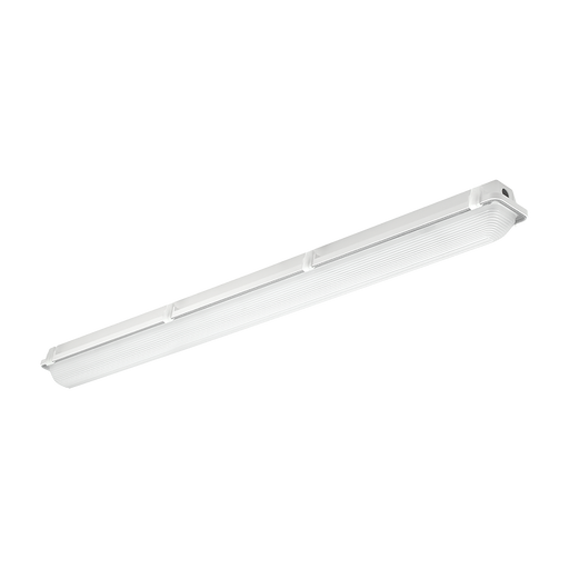 Columbia LXEN4-40LW-RFA-EDU 4 Foot LED Enclosed/Gasketed Fixture 4000K 4250Lm Surface Mount Ribbed Frosted Acrylic Lens 0-10V Dimming 120-277V 33W (93092868)