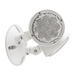 COMPASS CORD Remote Head LED Outdoor Double Lamp Heads White Finish Wet Location (93043129)