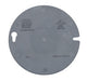 Gardner Bender Round Box Cover Gray Plastic 4 Inch Diameter (COVER-RDG)
