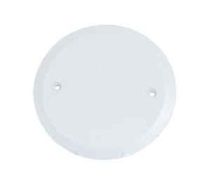 Gardner Bender Round Box Cover White Plastic 4 Inch Diameter (COVER-RDW)