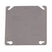 Gardner Bender 4 Inch Square Box Cover Gray 2 Gang (COVER-SQG)