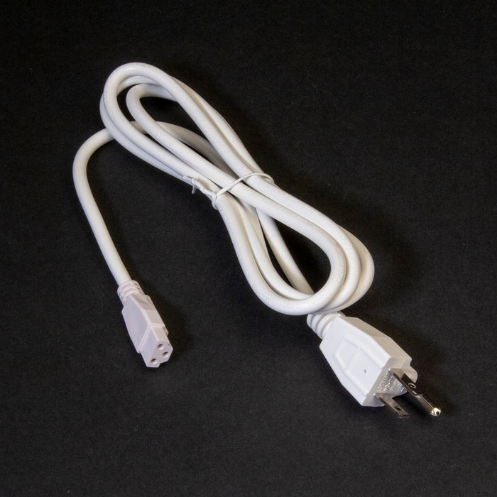 GM Lighting Cord And Plug With Modular Connector 72 Inch For LumenTask LED Undercabinet (CP-6)