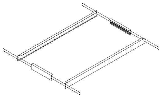 RDA Lighting CPL22-LED30 Surface Mount Kit For Backlit CPL (051938)