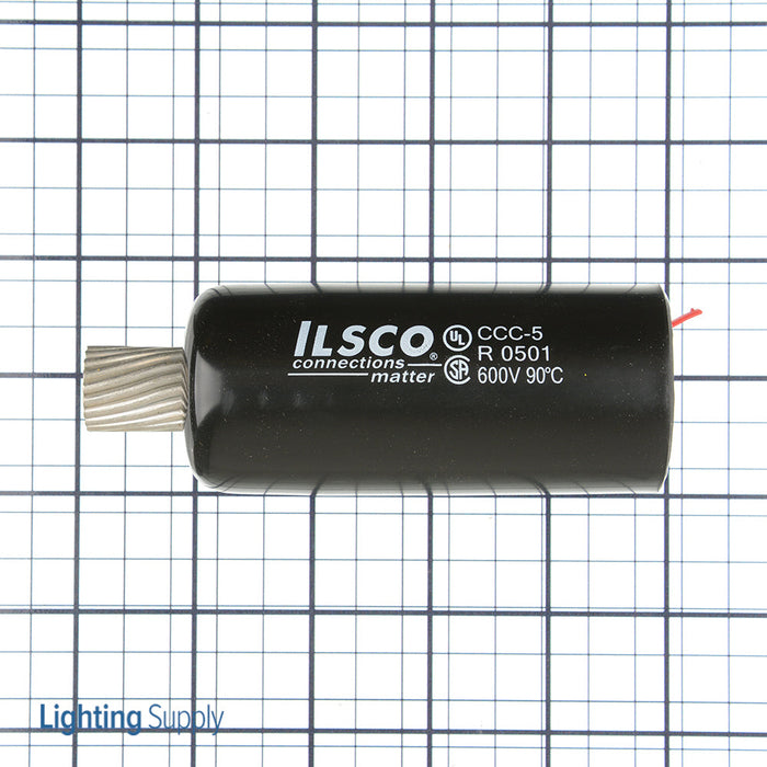 ILSCO Copper Compression Pigtail Adaptor Conductor Size 600 Tin Plated UL CSA (CPM-600)