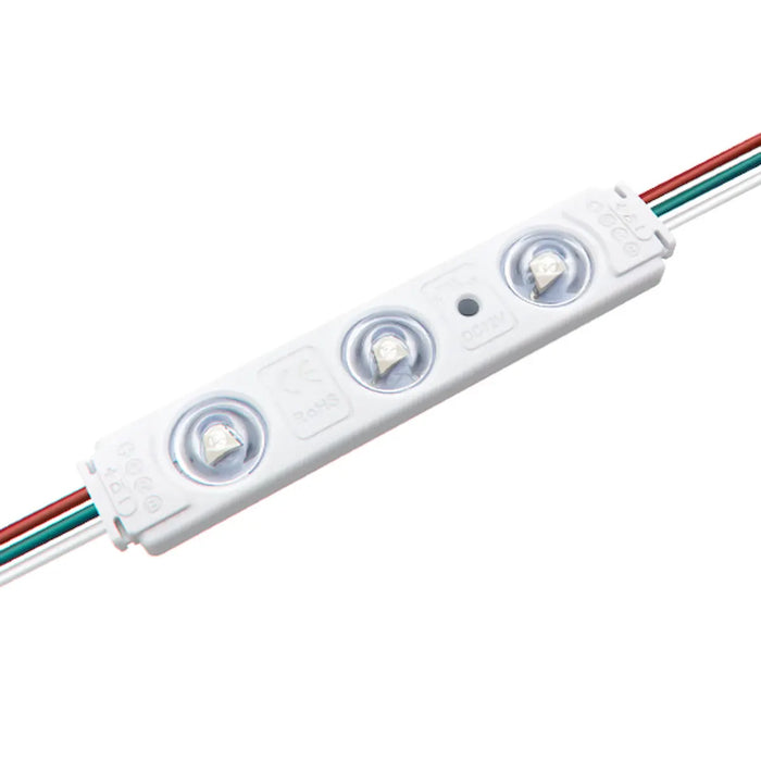 American Lighting Channel Ray LED Module SMF 5050 RGB IC LED X3 20 Pieces Per String 12VDC (CR3-12VDC-PXLRGB-5-20)