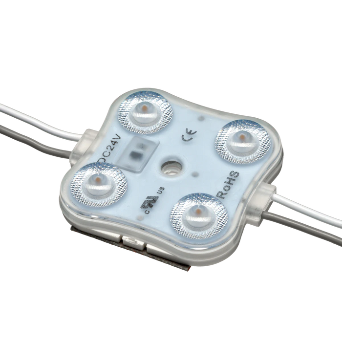 American Lighting LED Channel Ray LED Module SMD 2835 3000K LED X 4 20 Pieces Per String 24Vdc (CR4-24VDC-30-5-20)