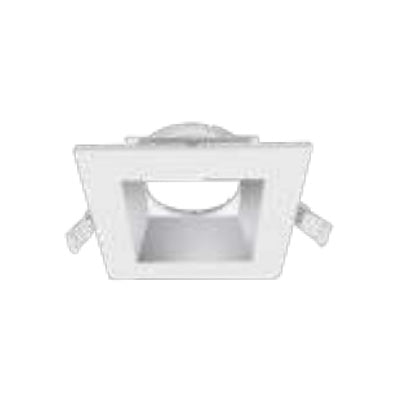 Westgate Manufacturing CRLC Series 6 Inch Square Downlight Trim White (CRLC-TRM-6S-WH)