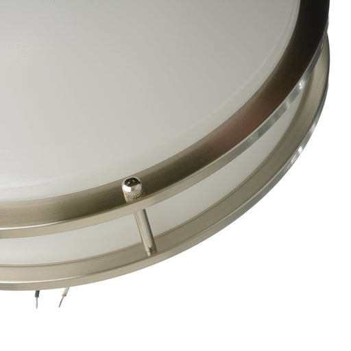 RAB Decorative FMFA 14 Inch Round Metal And Plastic 20W 1250Lm 120V 5 CCT 90 CRI Triac Dimming (CRVFAD-14R-20-9CCT-120-BN)