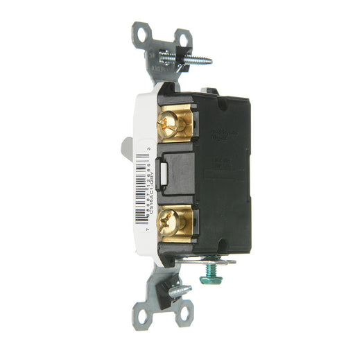 Pass And Seymour 15A 120/277VAC Side Wire Commercial Single-Pole Switch Gray (CS15AC1GRY)