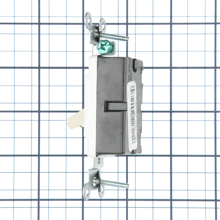 Pass And Seymour 15A 120/277VAC Side Wire Commercial Single-Pole Switch Gray (CS15AC1GRY)