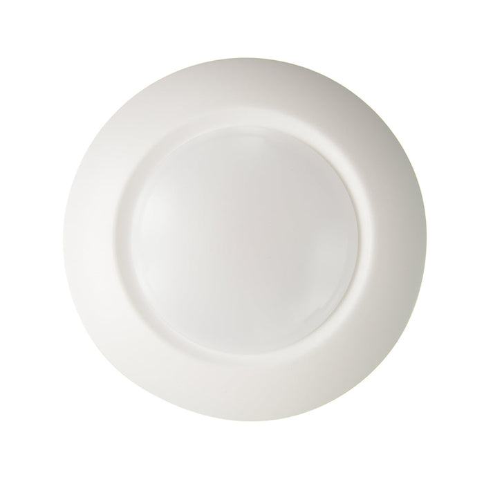 Lotus LED Lights 6 Inch Round Surface Mount Backlit LED Disk 15W 3000K 900Lm Wet Locations 90 CRI (CSC3017-LED-15W-3K-WH)