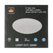 Lotus LED Lights 6 Inch Round Surface Mount Backlit LED Disk 15W 3000K 900Lm Wet Locations 90 CRI (CSC3017-LED-15W-3K-WH)