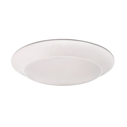 Lotus LED Lights 6 Inch Round Surface Mount Backlit LED Disk 15W 3000K 900Lm Wet Locations 90 CRI (CSC3017-LED-15W-3K-WH)