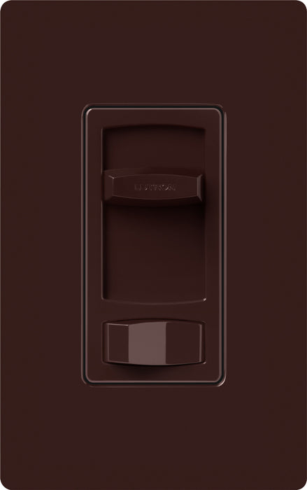 Lutron Contour 1.5A Fan 3-Way 3-Speed Brown (CTFSQ-F-BR)