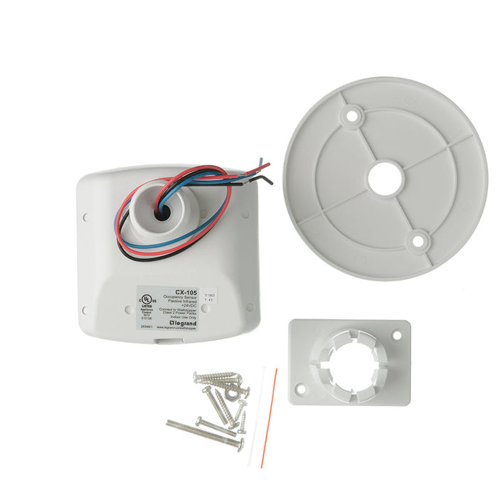Pass And Seymour PIR Ceiling Occupancy Sensor 2000 Square Foot 24VDC (CX105)