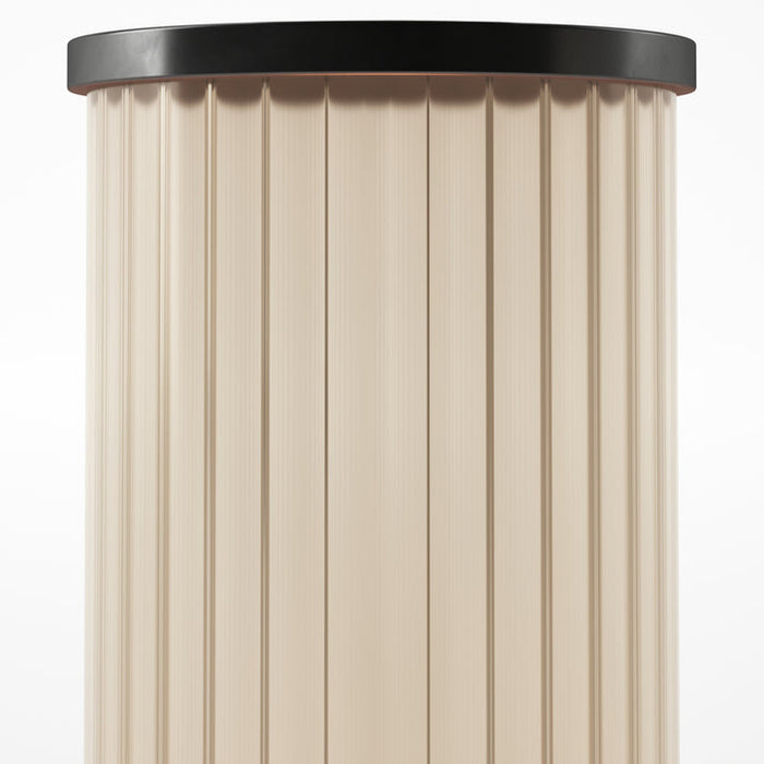 Bulbrite CANDLESTICK/TL/BP Cordless Indoor Table Lamp Candlestick 4W 3.7V 300Lm 2700K 90 CRI Brushed Pewter (K70400)