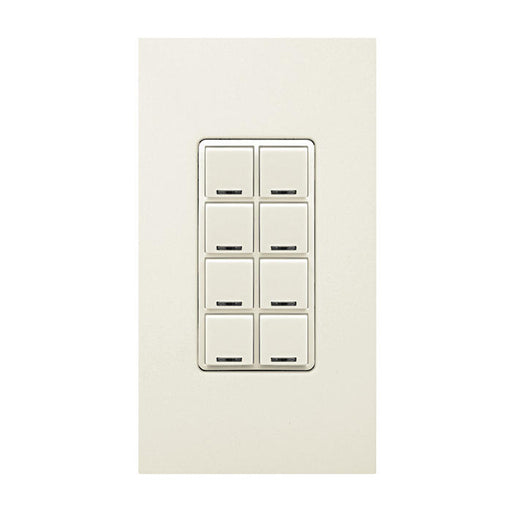 Leviton Color Change Kit For GreenMax Digital Keypad Light Switch 8-Button Light Almond (RDGSW-8ET)