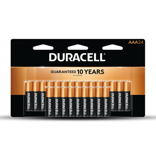 Duracell 4133300232 Coppertop AAA 24 Pack (MN2400B24Z)