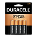 Duracell 4133303561 Duracell Alkaline AA 1.5V 4-Pack Blister (MN1500B4)