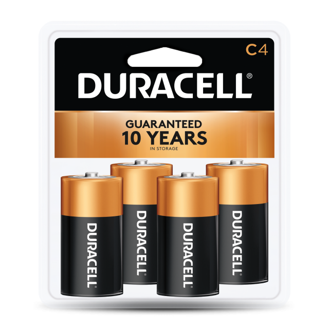 Duracell 4133313848 Battery Duracell C Size 4-Pack (MN1400R4Z)