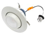 Cree C-Lite CR6T 6 Inch LED Downlight Gimbal 150W 1600Lm 4000K 120-277V (CR6T-G-1600L-40K-1227)