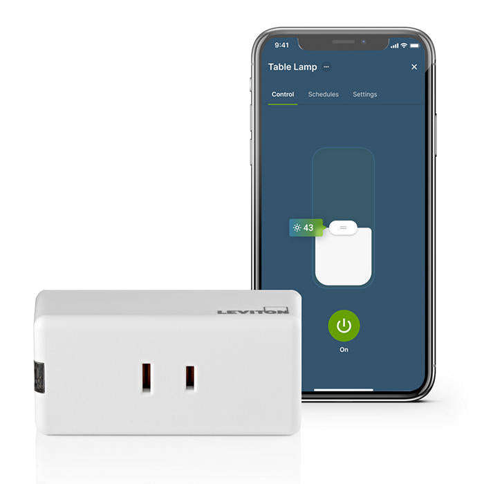 Leviton Decora Smart Dimmer Plug Indoor Wi-Fi (D23LP-1RW)