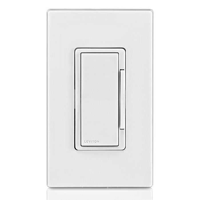 Leviton Decora Smart 0-10V Dimmer Switch Wi-Fi Neutral Wire Required White (D2710-1BW)