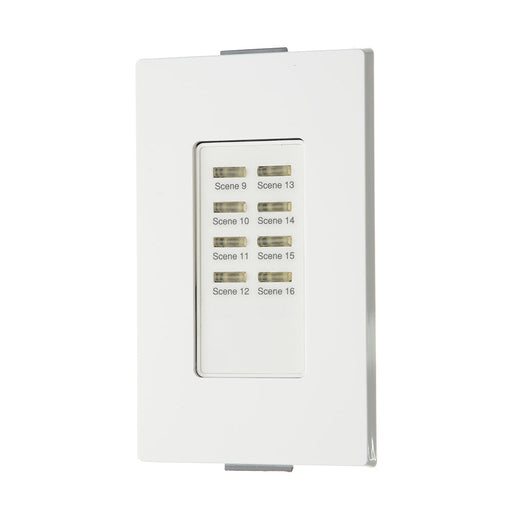 Leviton Dimensions Commercial Lighting Control System Scene 9 Through 16 Station White (D42P9-16W)