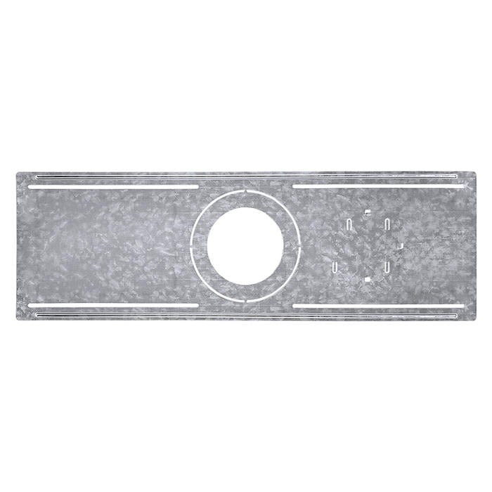 Leviton Universal Fit New Construction Mounting Plate For 4 And 6 Inch Round Slim Series Downlights (DBRCX-H00)