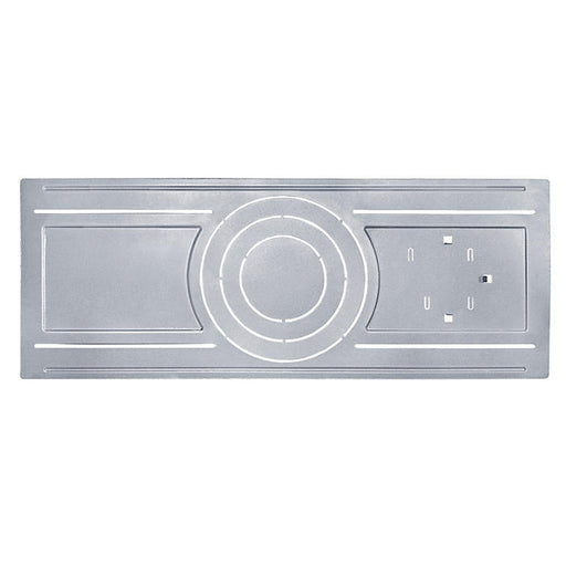Leviton Universal Fit New Construction Mounting Plate For 4/6 And 8 Inch Round Slim Series Downlights (DBRUX-H00)