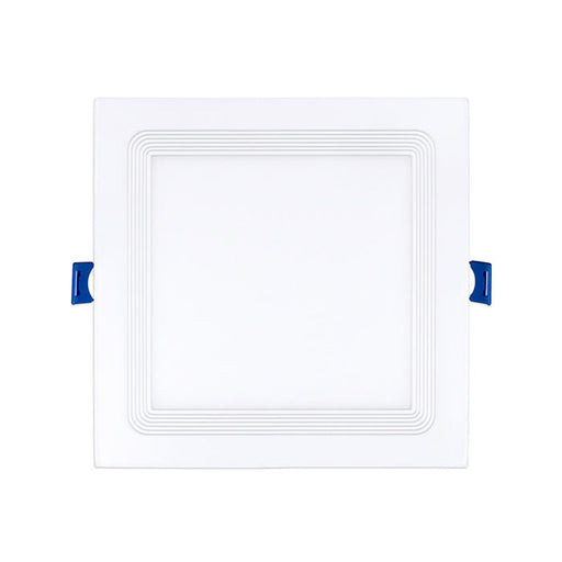 Leviton Baffle Slim Downlight 6 Inch Square 15W CCT Selectable 2700K/3000K/3500K/4000K/5000K 1100Lm 120V 90 CRI White (DBS60-S1W)