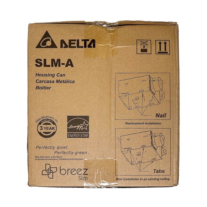 Delta Breez Universal Housing Only For SLM50-B SLM70-B SLM70H-B--Must Purchase 4 Units (SLM-A)