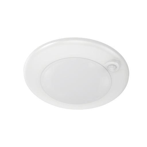 Lotus LED Lights 4 Inch PIR Sensor Surface Mount White Backlit LED Disk Downlight 10W CCT Selectable 2700K/3000K/3500K/4000K/5000K (DL205S-4-10W-5CCT-R90-0081-WH)