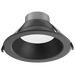 Lotus LED Lights 10 Inch Commercial LED Downlight Black Wattage/CCT Selectable 22W/26W/30W/35W/40W 2700K/3000K/3500K/4000K/5000K 120-347V 0-10V Dimming (DL254-10-40W-M-A5C5-HO-BK)