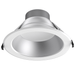 Lotus LED Lights 10 Inch Round Commercial Alzak Wattage/CCT Selectable 22W/26W/30W/35W/40W 2700K/3000K/3500K/4000K/5000K 120-347V 0-10V Air-Tight 80 CRI (DL254-10-40W-M-A5C5-HO-AZ)